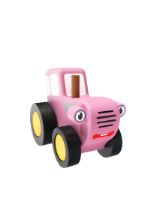 Машинка Bochart Синий трактор розовый BT1016