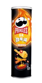 Картофельные чипсы Pringles со вкусом острого сычуаньского соуса