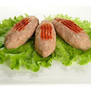 КОТЛЕТЫ ПО ФРАНЦУЗСКИ С БЕКОНОМ
Мясо птицы механической обвалки, бекон, свинина, лук репчатый, сухари панировочные, соль, перец черный молотый