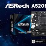 Материнская плата ASRock A520M-HDV cвежая поставка для оптовых партнёров.