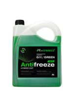 Жидкость охлаждающая Relynolli Antifreeze Hybrid OAT -40С, G11, 5 л, зеленый АH-40-11-5