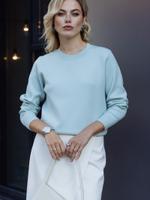 Джемпер однотонный однотонкв25мята