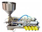 Поршневой дозатор вязких продуктов в дой-паки (паучи) PFP2-100p