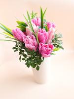 Композиция из свечей Тюльпаны, 11 шт Б007