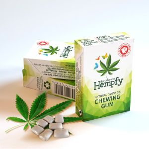 Hempfy natural chewing gum

Chicle-based, biodegradable, nature-friendly, sugar-free, vegan friendly + non GMO.

The pleasant taste of cannabis gum unfolds from the first minute of consumption. 

Hempfy is devoted to create safe and innovative product to promote a healthy lifestyle without compromising unique taste or bespoken quality.

Hampfy natural gum has natural base, no synthetic plastic/polymers.

This is chicle-based chewing gum, derived from chicle - tropical evergreen tree native to Mexico and Central America. 

Both the Aztecs and Maya traditionally chewed chicle. It was chewed as a way to stave off hunger, freshen breath, and keep teeth clean. Chicle was also used by the Maya as a filling for tooth cavies.

By using chicle in Hempfy gum, we give a chance to preserve rainforest, home for many wild animals and birds, from being cut. Hempfy stands with local farmers against cruel deforestation in the region and promotes sustainable forest management with other environmental organisation.  

Biodegradability of Hempfy natural gum.  

Chicle base makes Hempfy gum completely biodegradable, zero-waste and safe for environment. The nutrients of the decomposed gum even enhance soil. 

Hempfy natural gum is one of the best product on the market if you are truly concerned about:

healthy alternative, not synthetic polymers
preserving rainforest and wildlife
clean environment, taking to account biodegradability of Hempfy gum. 
Sugar-Free gum

Chewing sugar-free gums is a convenient way to increase salivary flow. Salivary flow increases in response to both gustatory (taste) and mechanical (chewing) stimuli, and chewing gum can provide both of these stimuli.

With 100% xylitol, this diabetic friendly gum is safe to enjoy without spiking blood sugar levels &amp; helps get the saliva going. Made with high quality ingredients without compromising taste.