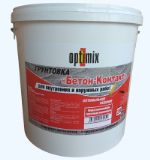 Бетон-контакт Optimix грунтовка всесезонная, красная — 20 кг