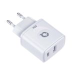 Qayan QHC-104 Блок питания сетевой Turbo 3.0 & USB- C, 20w, 2usb, пластик, белый