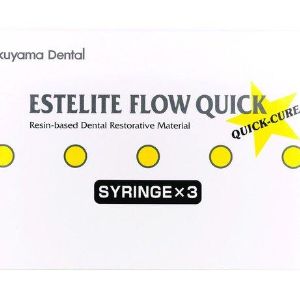 Estelite Flow Quick 3-Эстелайт. ESTELITE FLOW QUICK– это светоотверждаемый композиционный материал повышенной текучести с субмикронным наполнителем/