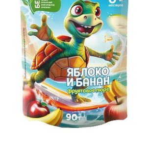 Пюре "ДОБРИКИ"(яблоко/банан,б/с) 90г
ШК 
код 1947070