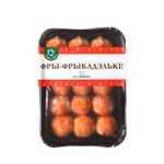Полуфабрикат мясосодержащий рубленый фаршированный из свинины Фрикадельки «Домашние» замороженные 400 4816150700198