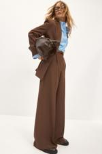 Брюки Jacberry палаццо палаццо шоколад
