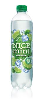 Напиток безалкогольный газированный "NICE mint с ароматом мяты и лайма" на фруктозе 0,53 л.