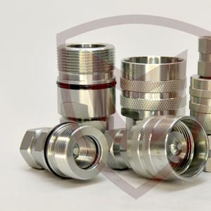 БРС стандарта ISO 14541 (CVV Series) с резьбовым замком для гидросистем с высоким давлением