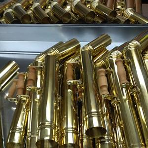 Самоварная труба латунь