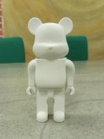 Гипсовый мишка Брикс Белый МБ-002