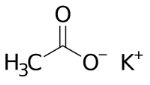Ацетат калия CAS: 127-08-2