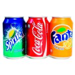 Прохладительные напитки Coca-Cola/Fanta/Sprite 0,33л