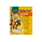 Крем-суп сырный с гренками