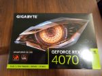 Gigabyte Nvidia GeForce rtx 4070 Windforce OC 12 ГБ gddr6x GV-N4070WF3OC-12GD