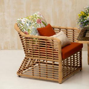 Кресло Блисс из искусственного ротанга от Malacca