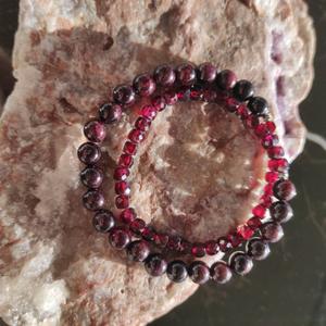 Браслет гранат