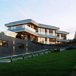 Архитектура и дизайн экстерьера загородного дома
