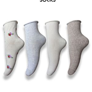 Ортопедические женские носки высокого качества. 
Состав: 88% Хлопок 
                9%   Эластан
                3%  Полиамид
Размерный ряд:  36-40