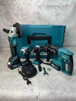 Набор электроинструмента 4 в 1 Makita 36V 6ah Набор 4в1 Makita  36V 6Ah (2 АКБ)