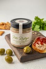 Паштет деревенский куриный с оливками" ТМ Карнеззо 1/160г