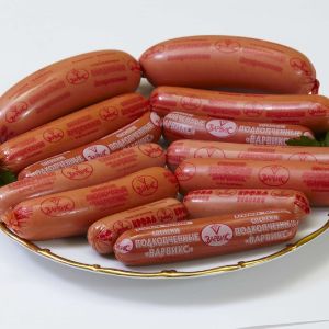 Сардельки,сосиски замороженные, копченные,сливочные, молочные, кроха.,подкопчен.