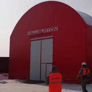 Строительство ангаров для месторождений