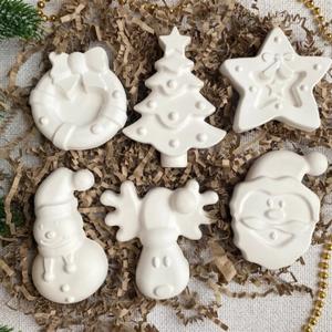 Фигурки для раскрашивания (новогодние)