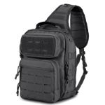 Тактическая сумка-слинг военный рюкзак на слинге Rover Molle Assault Range Bag EDC сумка для подгузников дневной пакет черный Черный, песочный, зеленый