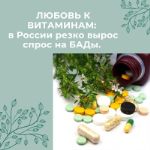 Любовь к витаминам: в России резко вырос спрос на БАД