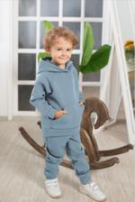 Костюм с начесом WinSport Koskids01сероголубой