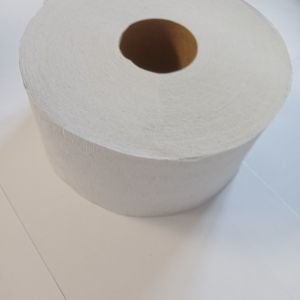 Туалетная бумага Для диспенсеров(белая)
Длина рулона:      145м +/-5% 
Диаметр: 190 мм   Высота рулона - 95 мм
Упаковка - 12шт    Масса -  430 г