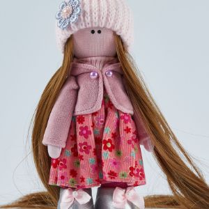 Кукла ручной работы 15 см -650,00 рублей
