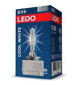 Лампа D3S 6000К LEDO Cool White