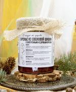 Варенье из Сосновой шишки/Сосновой шишки с печеными кедровыми орешками/Мяты с хвоей  500 г Крафт упаковка