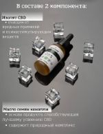 Масло CBD (КБД) 30 мл Hemp Seed Oil 20% ELEMENT 001H