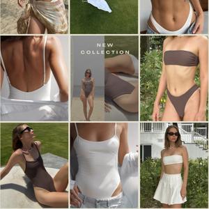 Classic Bodysuit - Bronze color || Casual Set - Avorio color