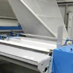 Запуск оборудования складывания полотна из 3800 мм в 1900 мм