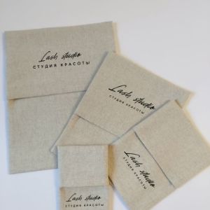 Текстильные конверты от 50р. Делаем логотипы для ткани на штампах.