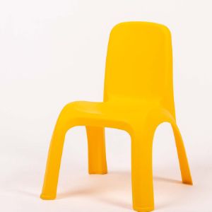 Детский стул &#34;ПластМебель&#34;желтый