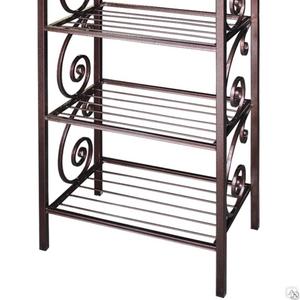 Обувница с элементами ковки