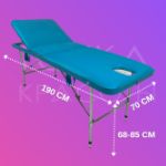 Косметологическая кушетка Massage Pro-Strong ОПТОМ, массажный стол 3-х секционный, с отверстиемточка красоты