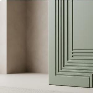 крашеный фасад для кухни