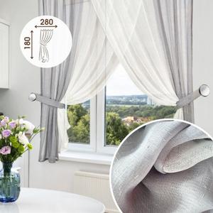 Представляем вам стильные шторы ГАЛАНТ, которые станут прекрасным дополнением к вашему интерьеру! Этот комплект, состоящий из одного тюля и двух подхватов, создаст уютную атмосферу на вашей кухне. Шторы выполнены из легкой и воздушной ткани лен, которая прекрасно пропускает свет, делая помещение светлым и просторным. Тюль идеально впишется в любой дизайн, а длина 180 см - оптимальное решение для кухонных окон. Представьте, как солнечные лучи, проникая сквозь тюль, создают мягкий и рассеянный свет, наполняя кухню теплом и уютом. Благодаря тесьме, крепление штор не составит труда, а подхваты добавят элегантности и завершенности образу. Этот комплект станет прекрасным выбором для тех, кто ценит простоту, функциональность и стиль.