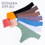 Трусы женские бесшовные стринги DONARA АРТ. B002