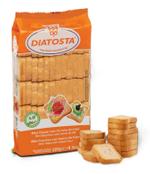 Мини тосты DIATOSTA пшеничные (120 г, мягкая упаковка) 5601560113060